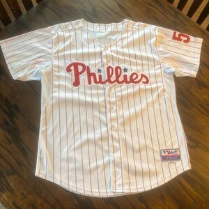 Philadelphia Phillies button up jersey